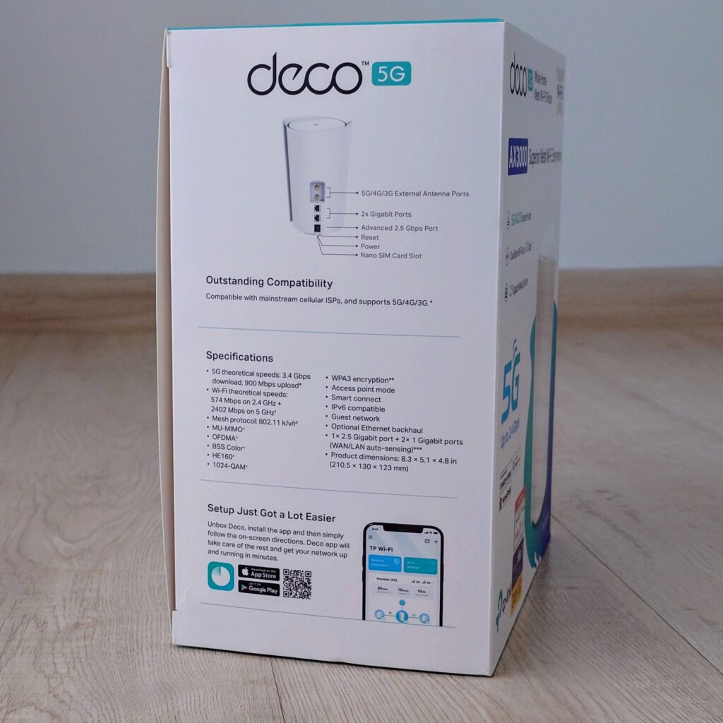 TP-Link X50-5G specifications
