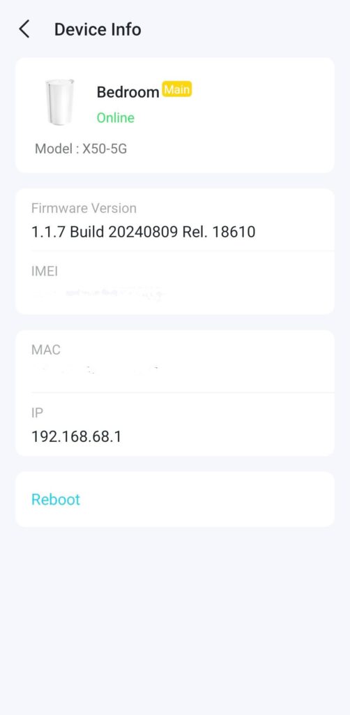 Latest firmware