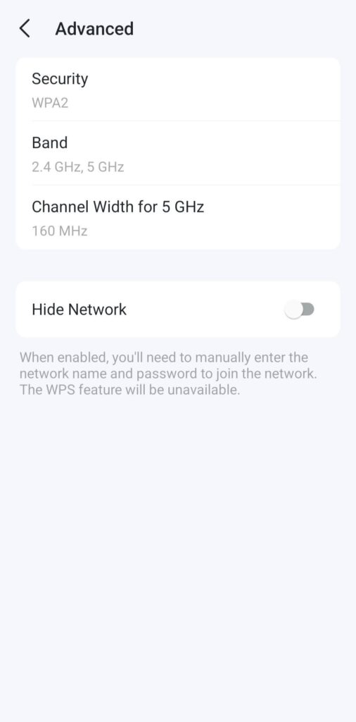 Wifi configuration