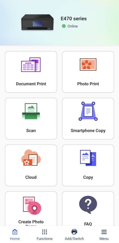 Canon PRINT app