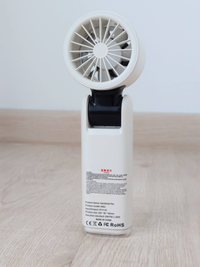 Essager Hand-held Fan with 4000 mAh battery life